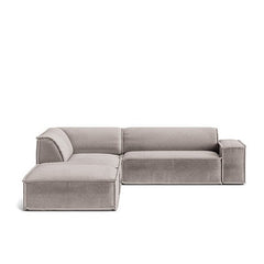 Maxi Velvet 4 Seater Corner Sofa