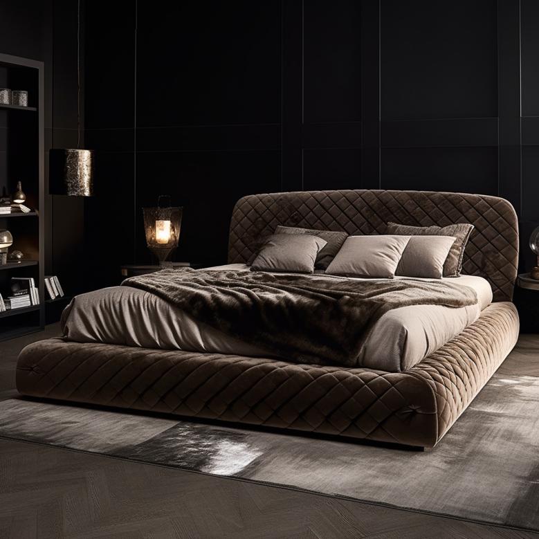 Cipreses Velvet Bed