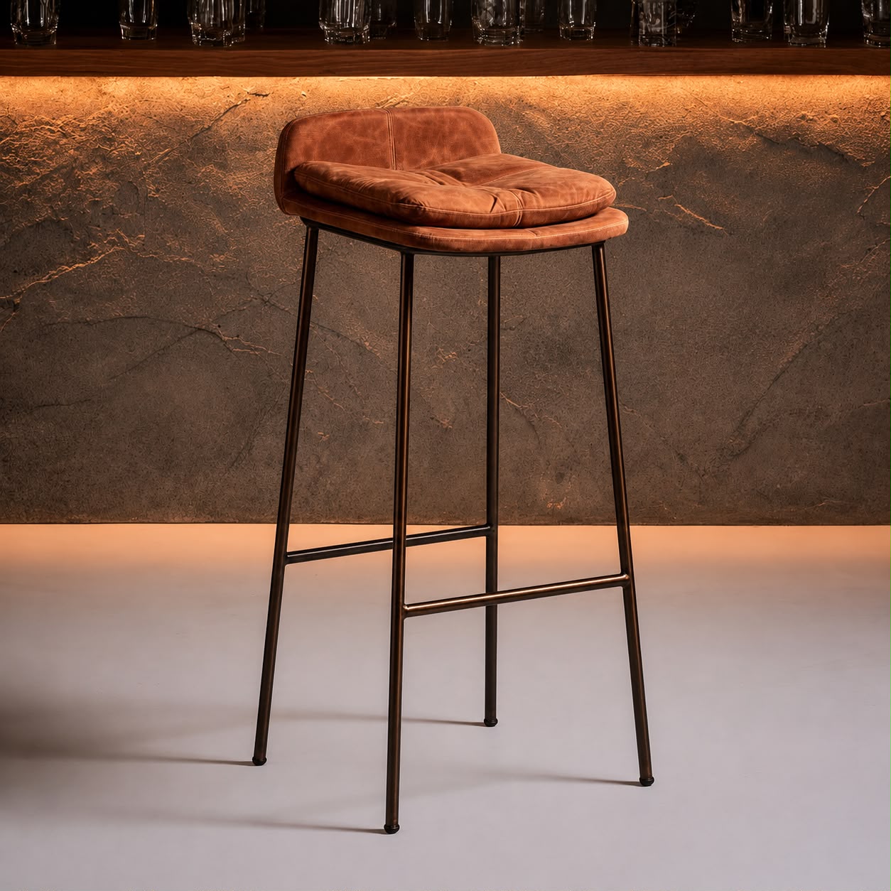 Carrara Barstool — bar height
