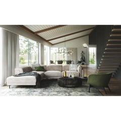 Hamilton Beige Corner Sofa