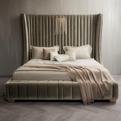 Huerta Velvet Bed