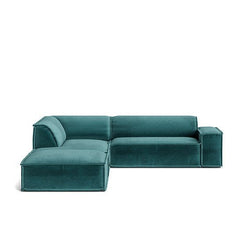 Maxi Velvet 4 Seater Corner Sofa