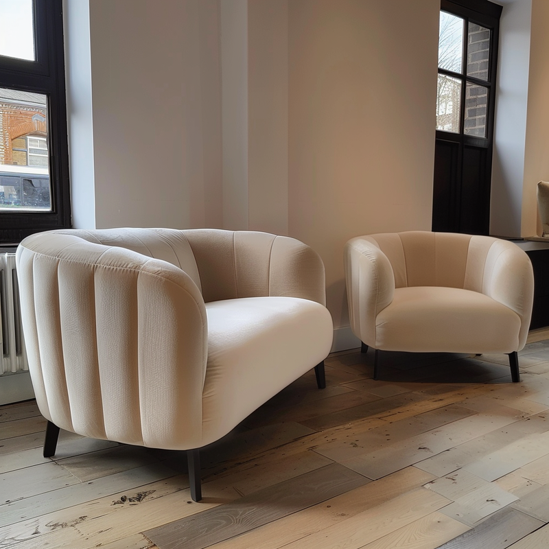Zois Duo Arm Chair Set