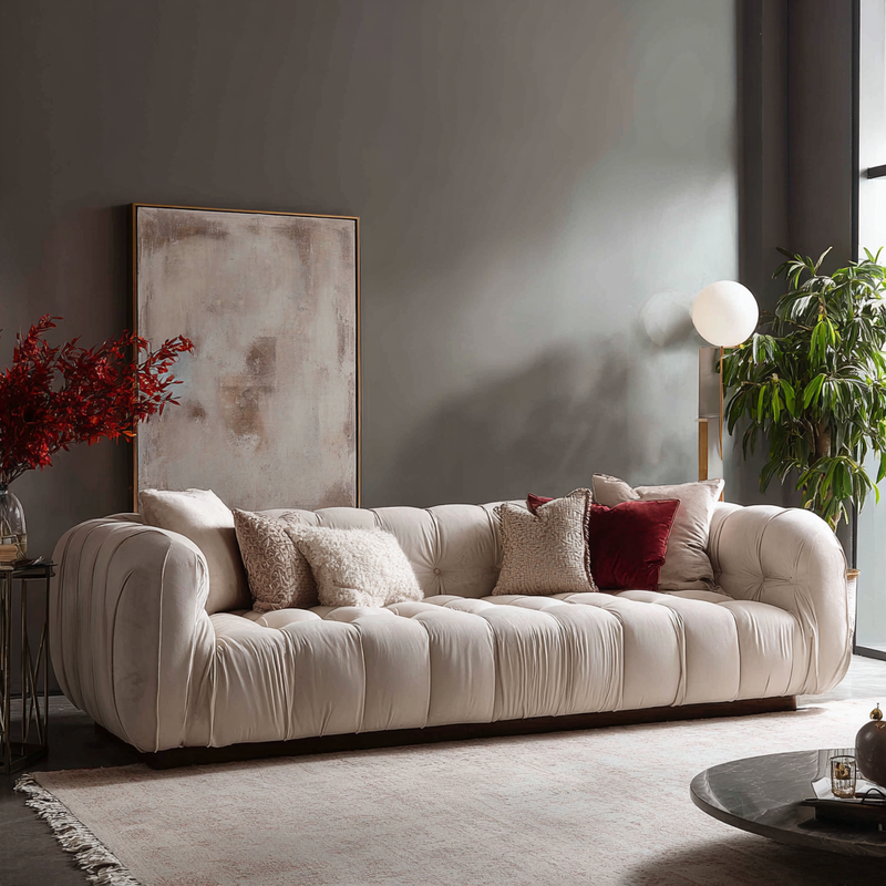 Juniper Velvet Sofa