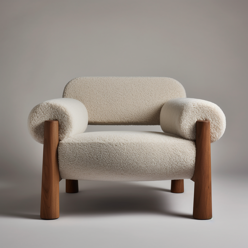 Shanghai Boucle Arm Chair