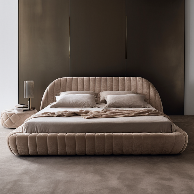 Echo Velvet Bed