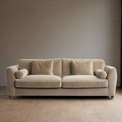 Baobab 3 Seater Beige Sofa