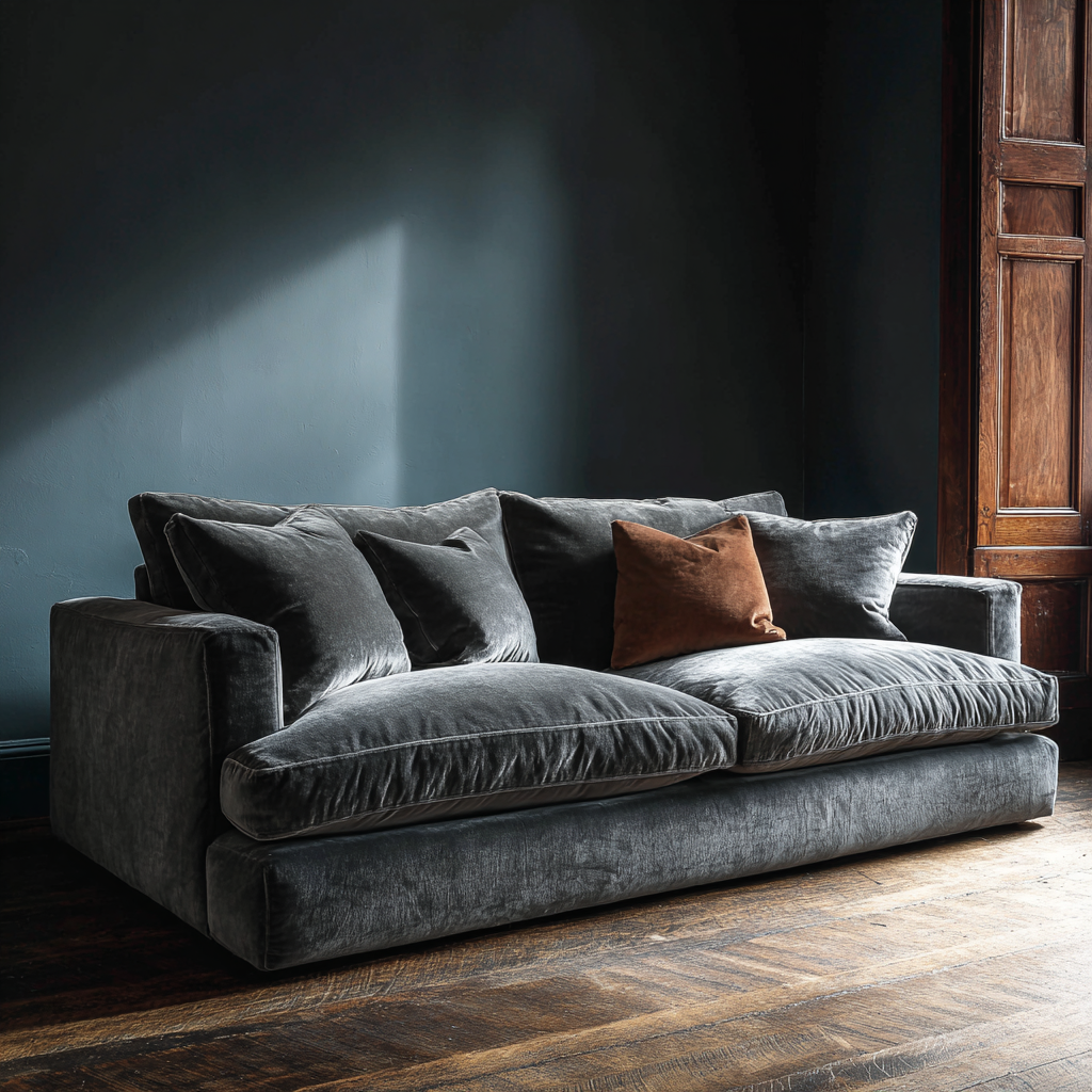 Ryle Velvet Sofa