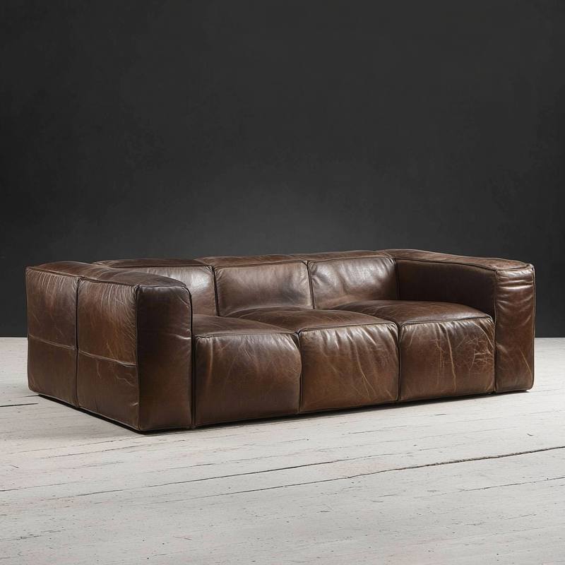 Astoria Faux Leather Sofa