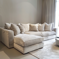 Rora Villy Pia Velvet Sofa