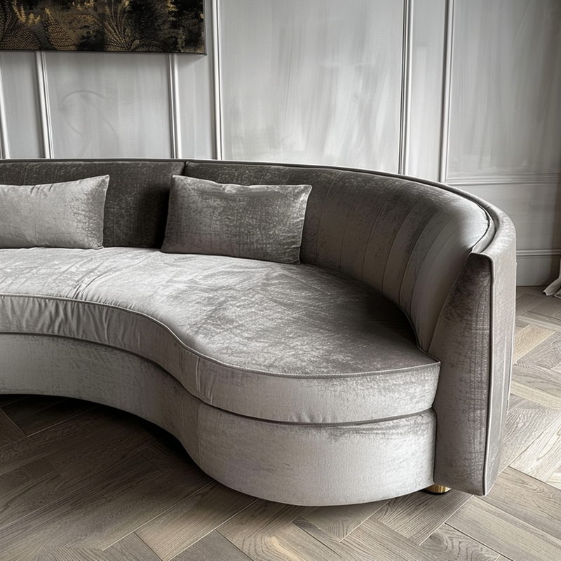 Rora Villy Nym Velvet Sofa