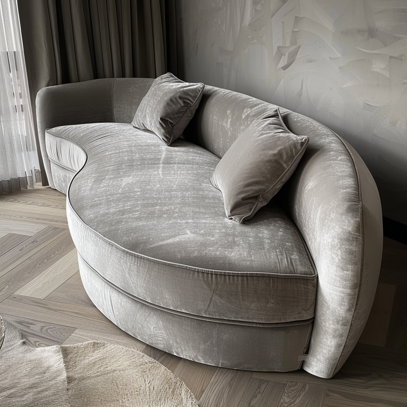 Marina Velvet Sofa
