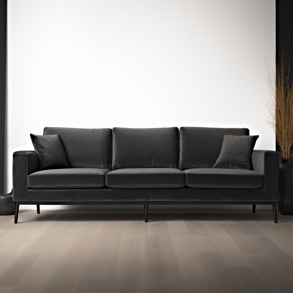 Crushed velvet shop sofa beds