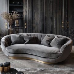 Rowen Velvet Sofa