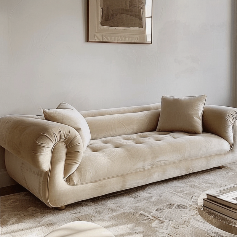 Rora Villy Koi Velvet Sofa