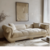 Rora Villy Sun Velvet Sofa