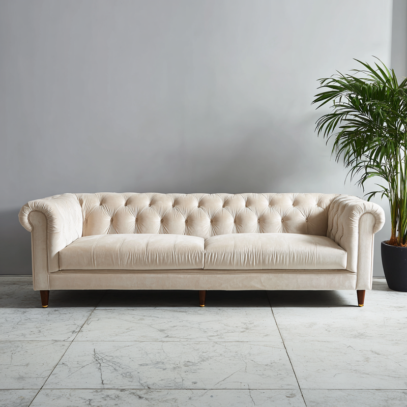 Kassia Velvet Sofa