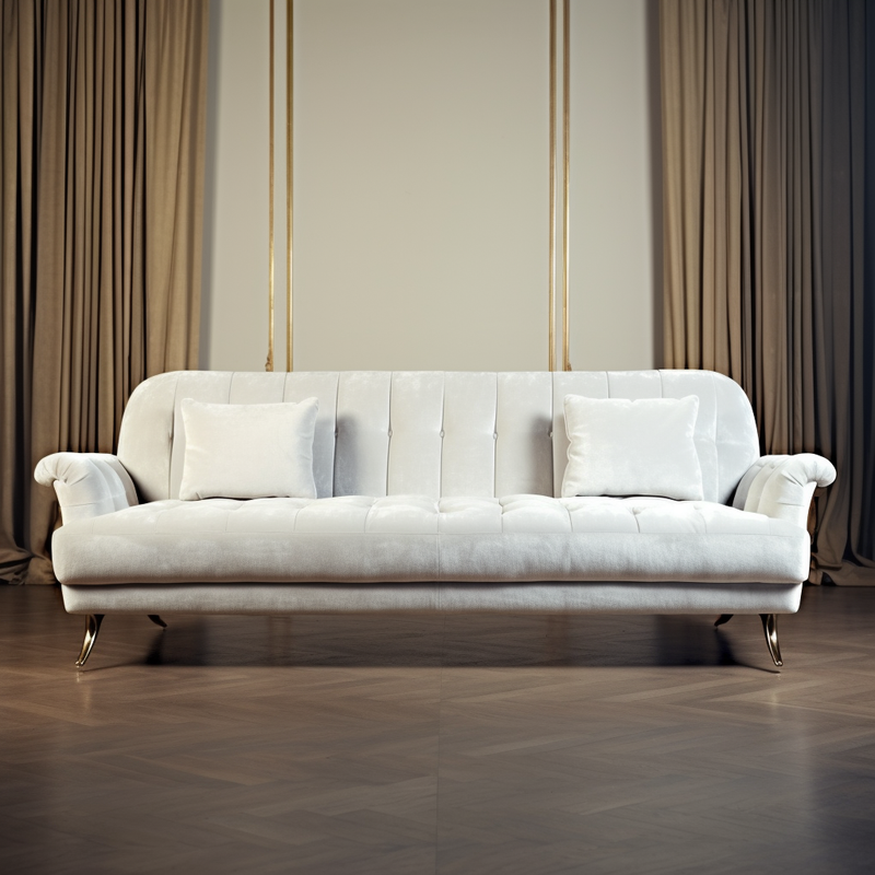 Tulip Tree Cream Sofa