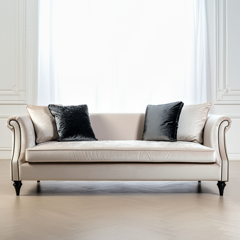 Pau Brasil Cream Sofa