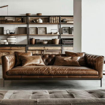 Rivoli Leather Sofa