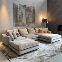 Plush Lily U Sofa