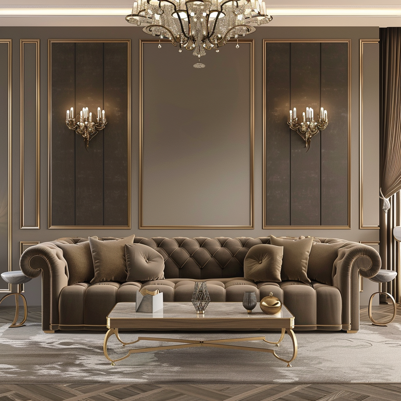 Nassia Velvet Sofa