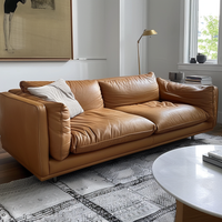 Odyssey Faux Leather Sofa