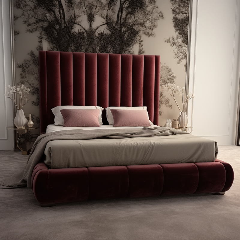 Daisy Velvet Bed