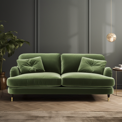 Veloura Olive Green Sofa