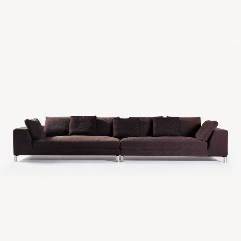 Saffron 5 Seater Chocolate Sofa