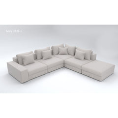 Carlton Ivory Corner Sofa