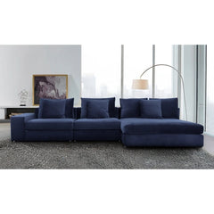 Eaton Velvet Corner Sofa