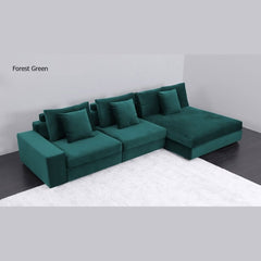 Eaton Velvet Corner Sofa