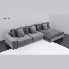 Eaton Velvet Corner Sofa