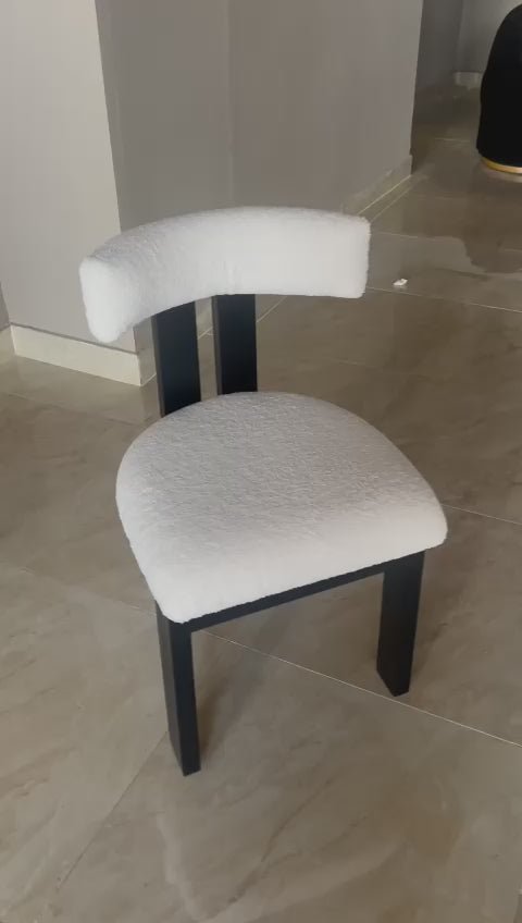 Lancaster Cream and Black Chair