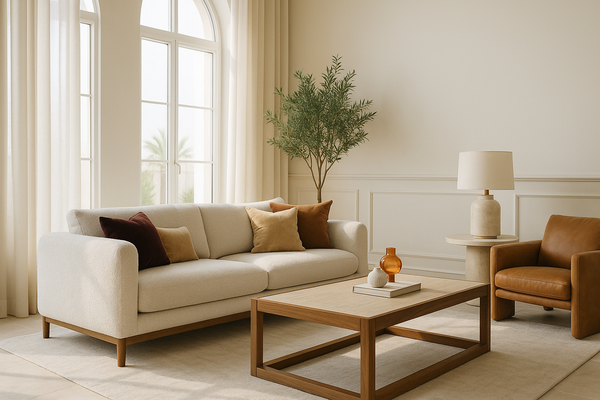 Neutral tones for elegant UAE interiors