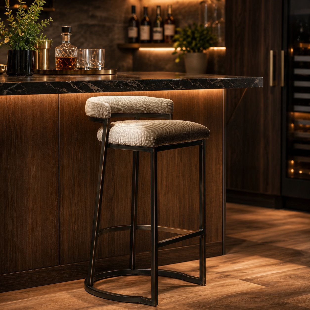 Counter height bar stool