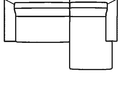 Right-hand facing &mdash; chaise on the right